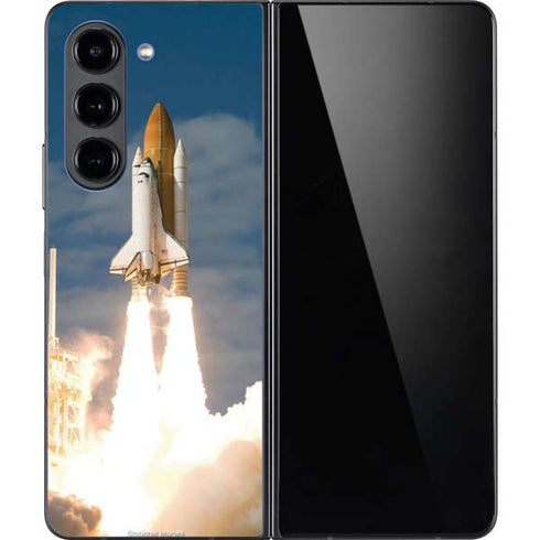 Space Shuttle Atlantis Liftoff Galaxy Z Fold5 5G Skin